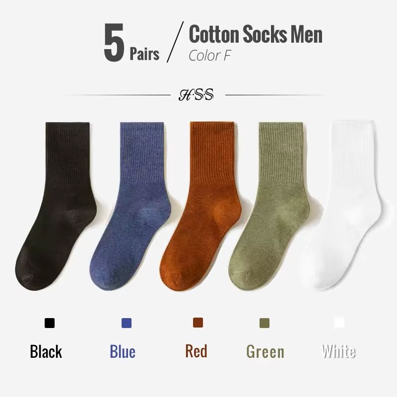 Combed Cotton Business Dress Socks For Men 510Pair Pack 13