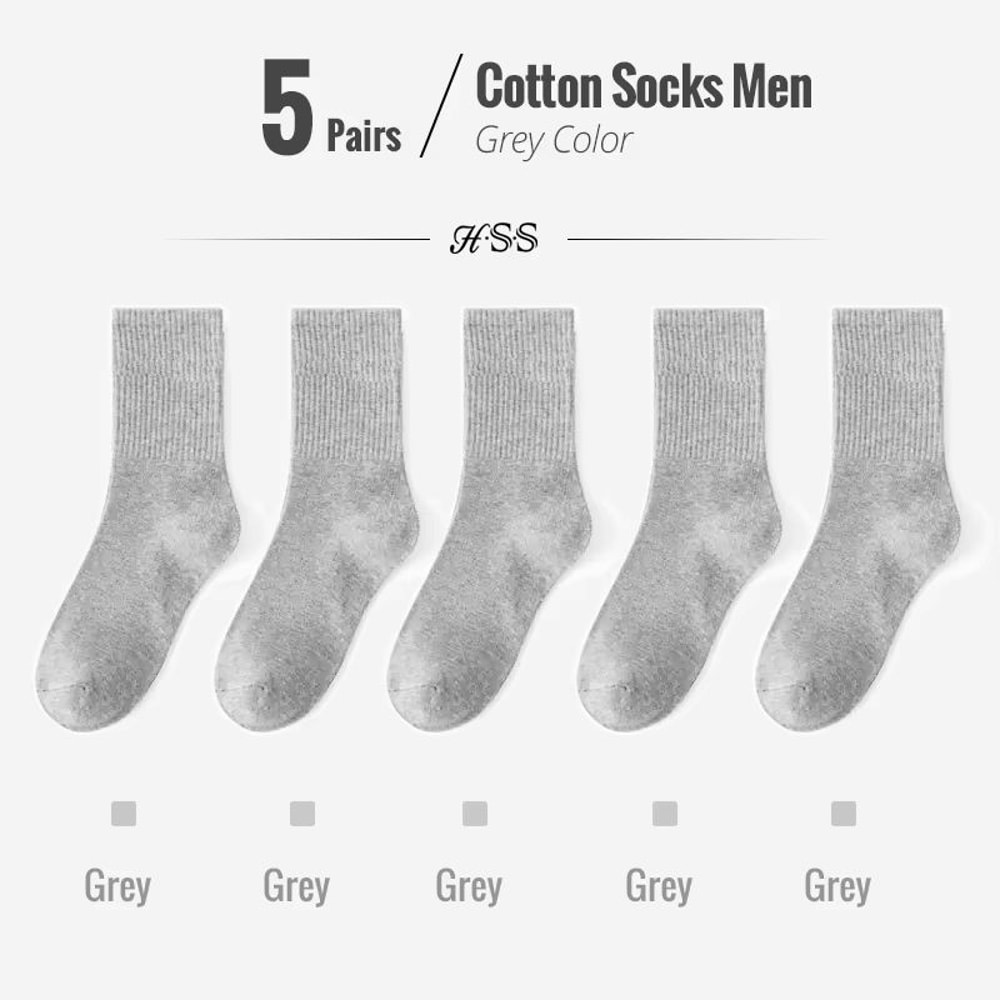 Combed Cotton Business Dress Socks For Men 510Pair Pack 16