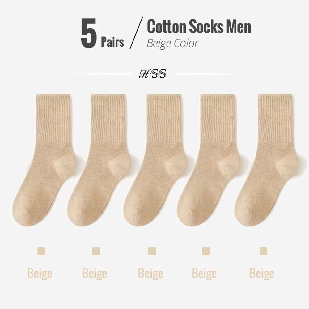 Combed Cotton Business Dress Socks For Men 510Pair Pack 18