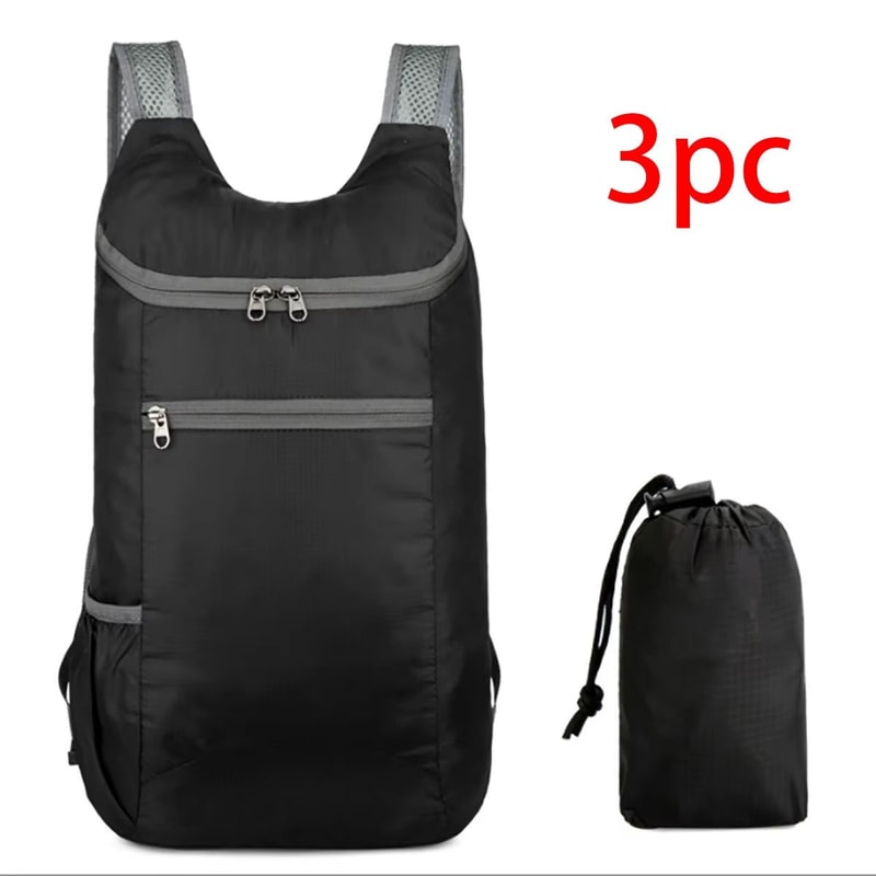 Foldable Waterproof Lightweight Travel Backpack Large Capacity Weekend Bag 17