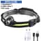 Powerful LED Headlamp With XPE Plus COB 7 Modes Motion Sensor 18650 Rechargeable For Fishing And Hu 9