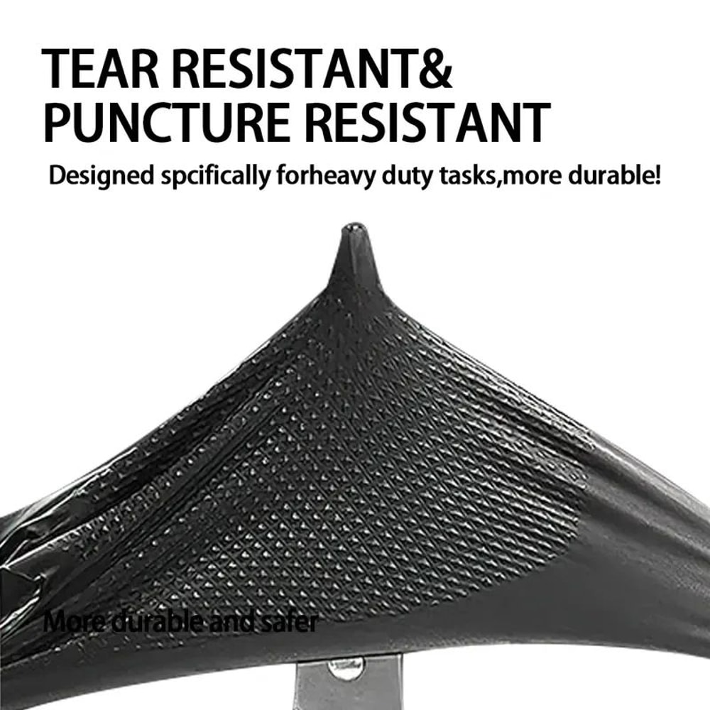 Industrial Black Nitrile Gloves 8mil Heavy Duty Disposable Gloves For Mechanic Tattoo Auto Work 3