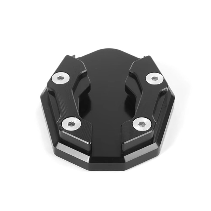 Motorcycle Kickstand Extender Pad Side Stand Foot Extension Plate Support For Bikes 13