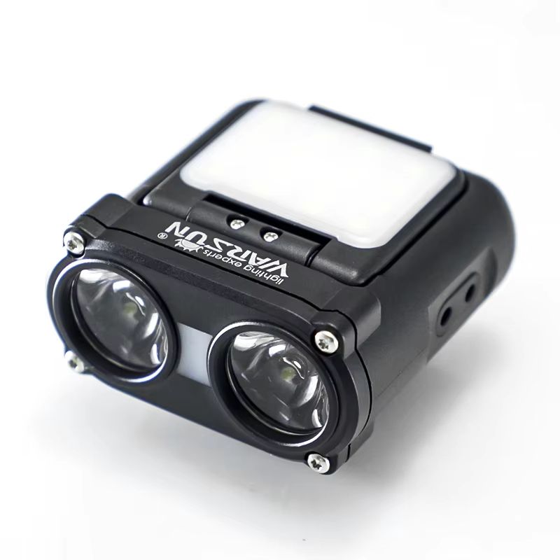 Rechargeable Owl LED Headlamp With TypeC Charging Portable Rotating Hunting Light Bicycle Front Fla 6