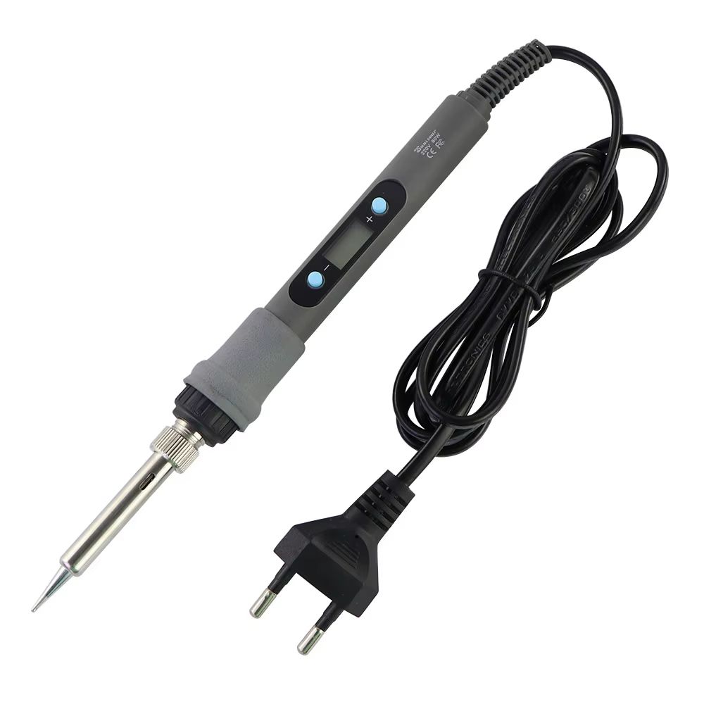 60W80W Digital Temperature Adjustable Electric Soldering Iron Kit With Tips 5