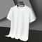 Summer Waffle Knit Short Sleeve TShirt For Men 10