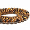 Natural Tiger Eye Stone Beads 468101214mm Brown Smooth Beads For Jewelry Making 3