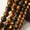 Natural Tiger Eye Stone Beads 468101214mm Brown Smooth Beads For Jewelry Making 5