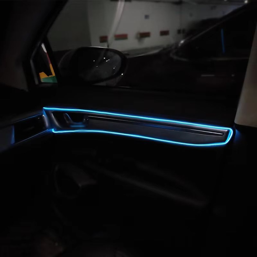 Car Interior EL Wire LED Neon Strip Lights USB Ambient Lighting Flexible DIY Decor 328ft 984ft 16 1