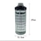 2L Portable Water Bottle With Time Marker And Straw Outdoor Sports Fitness Hydration 5