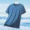 Mens Ice Silk QuickDry Reflective Running TShirt Breathable Fitness Top Up To 5XL 6