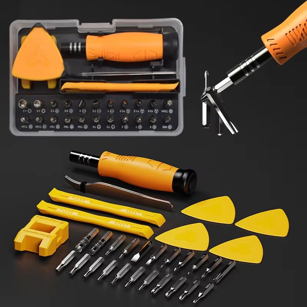 32in1 Multifunctional Magnetic Screwdriver Set With 30 Bits For Phone Watch PC Repair 7