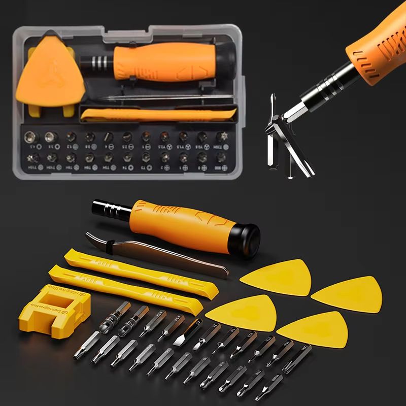 32in1 Multifunctional Magnetic Screwdriver Set With 30 Bits For Phone Watch PC Repair 7