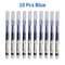 10Pc HighQuality Needle Tip Gel Pens Set Liquid Ballpoint For School Office Writing 8