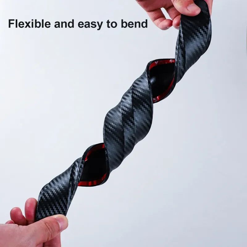 2Piece Car Bumper Protector Strip Guard For Scratch And Collision Protection 4