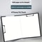 A4 File Folder Document Organizer Clipboard With Cover For Business And School Office Supplies 5