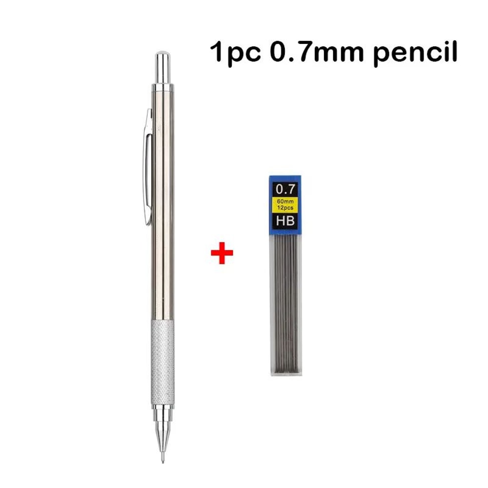 Professional Full Metal Mechanical Pencil Set For Drawing Drafting And Writing 8