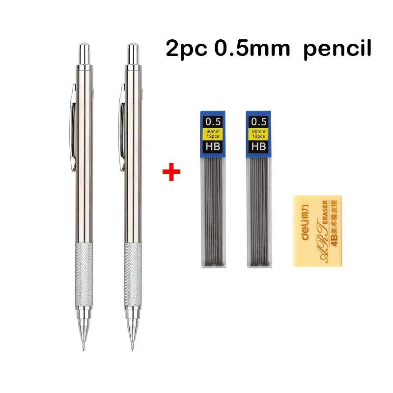 Professional Full Metal Mechanical Pencil Set For Drawing Drafting And Writing 20