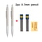 Professional Full Metal Mechanical Pencil Set For Drawing Drafting And Writing 21