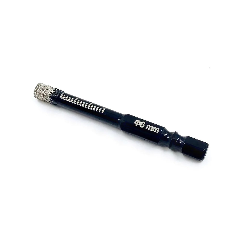 Brazed Diamond Tile Drill Bit With 14in Hex Shank For Clean Holes In Ceramic And Porcelain 2