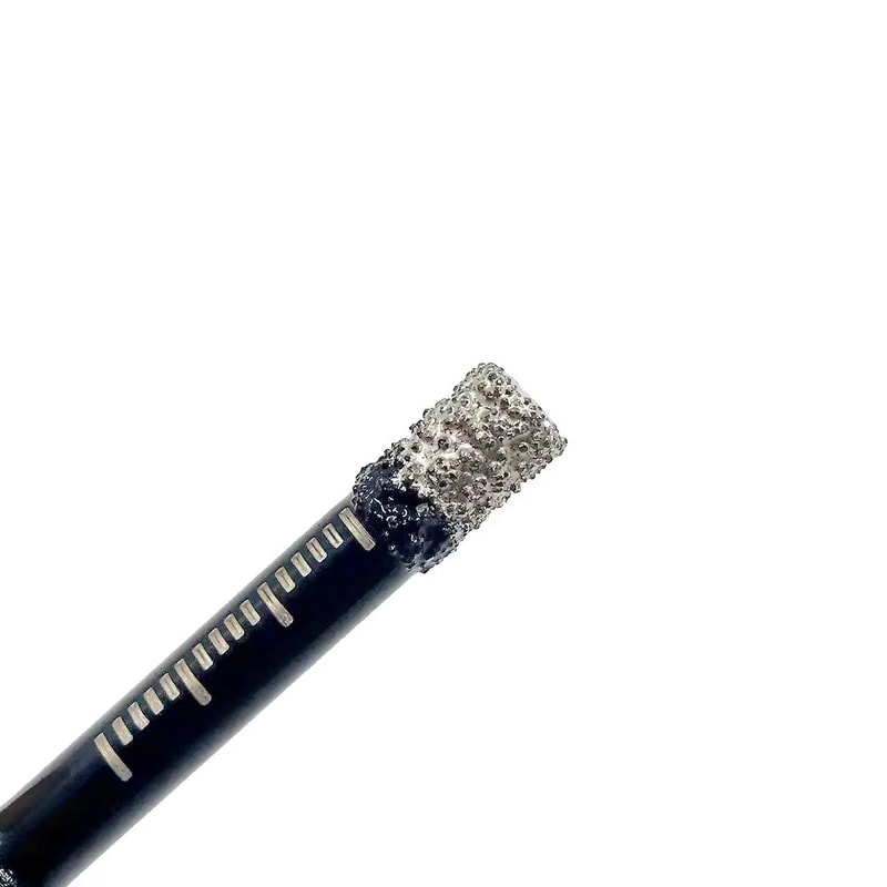 Brazed Diamond Tile Drill Bit With 14in Hex Shank For Clean Holes In Ceramic And Porcelain 5