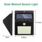 Outdoor Solar Wall Light With PIR Motion Sensor 6 Or 30 LEDs Waterproof Design 4