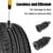 Universal Tire Repair Kit With Plug Strips Reamer And Insertion Tools For Roadside Punctures 5