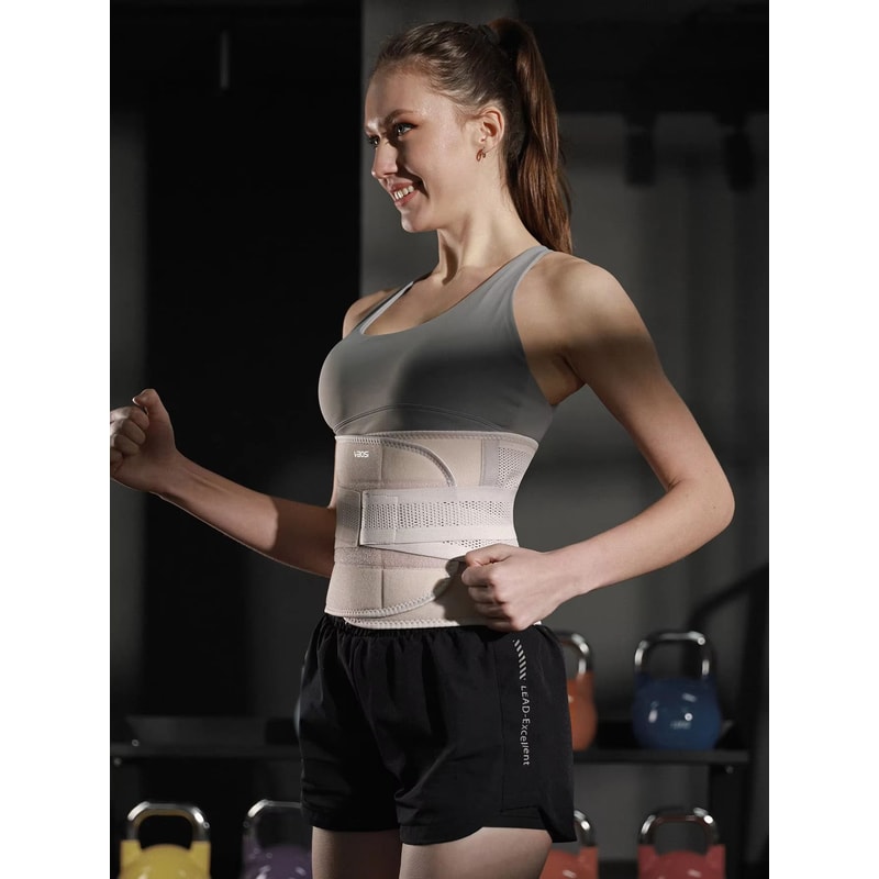 Adjustable Lower Back Support Belt Waist Brace For Daily Support And Comfort 3