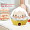 Compact Electric Egg Cooker With Auto Shut Off For 1 To 7 Eggs Steaming And Custard 1
