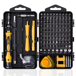 140-in-1 precision screwdriver set magnetic bit kit for phone, pc, and small electronics repair