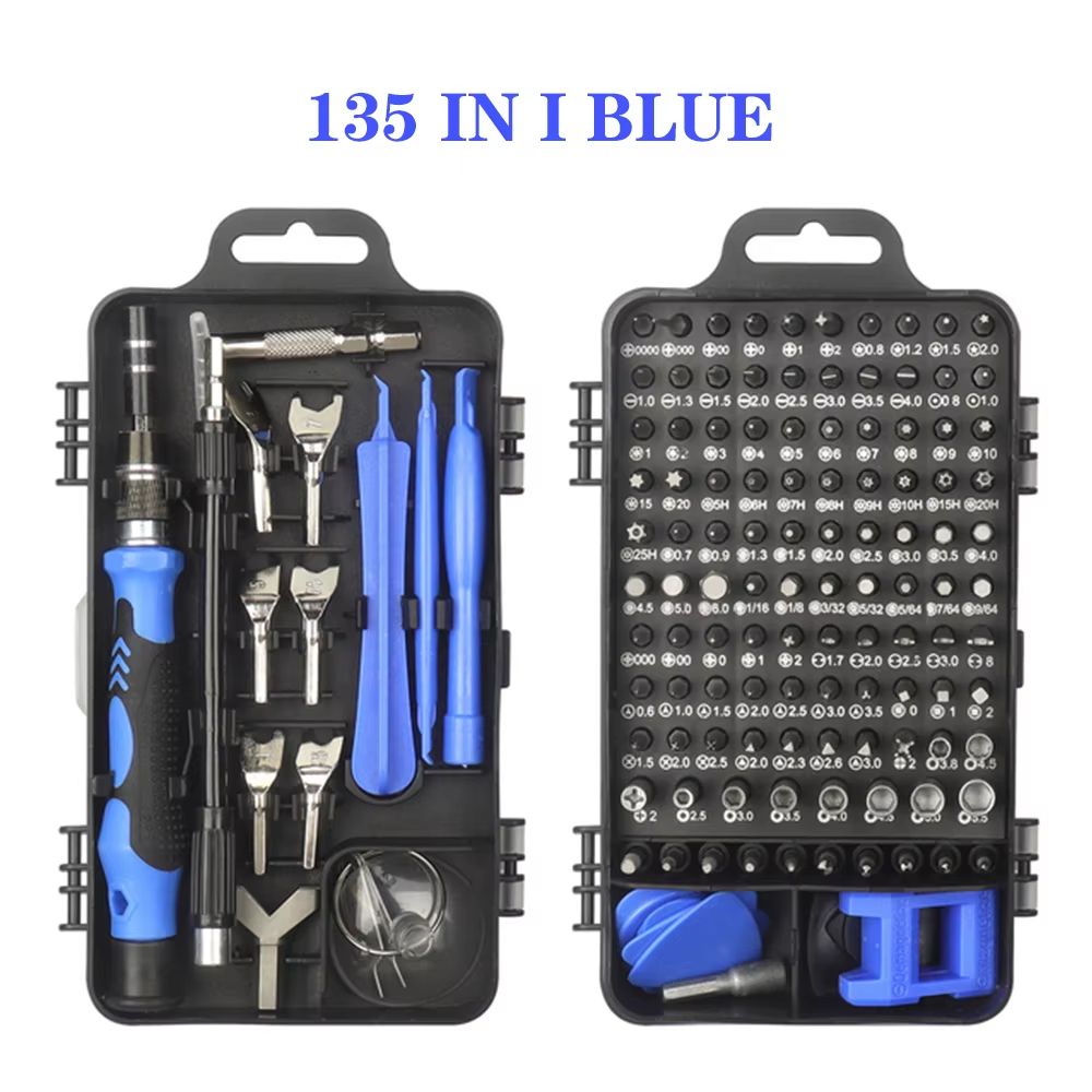 140in1 Precision Screwdriver Set Magnetic Bit Kit For Phone PC And Small Electronics Repair 11