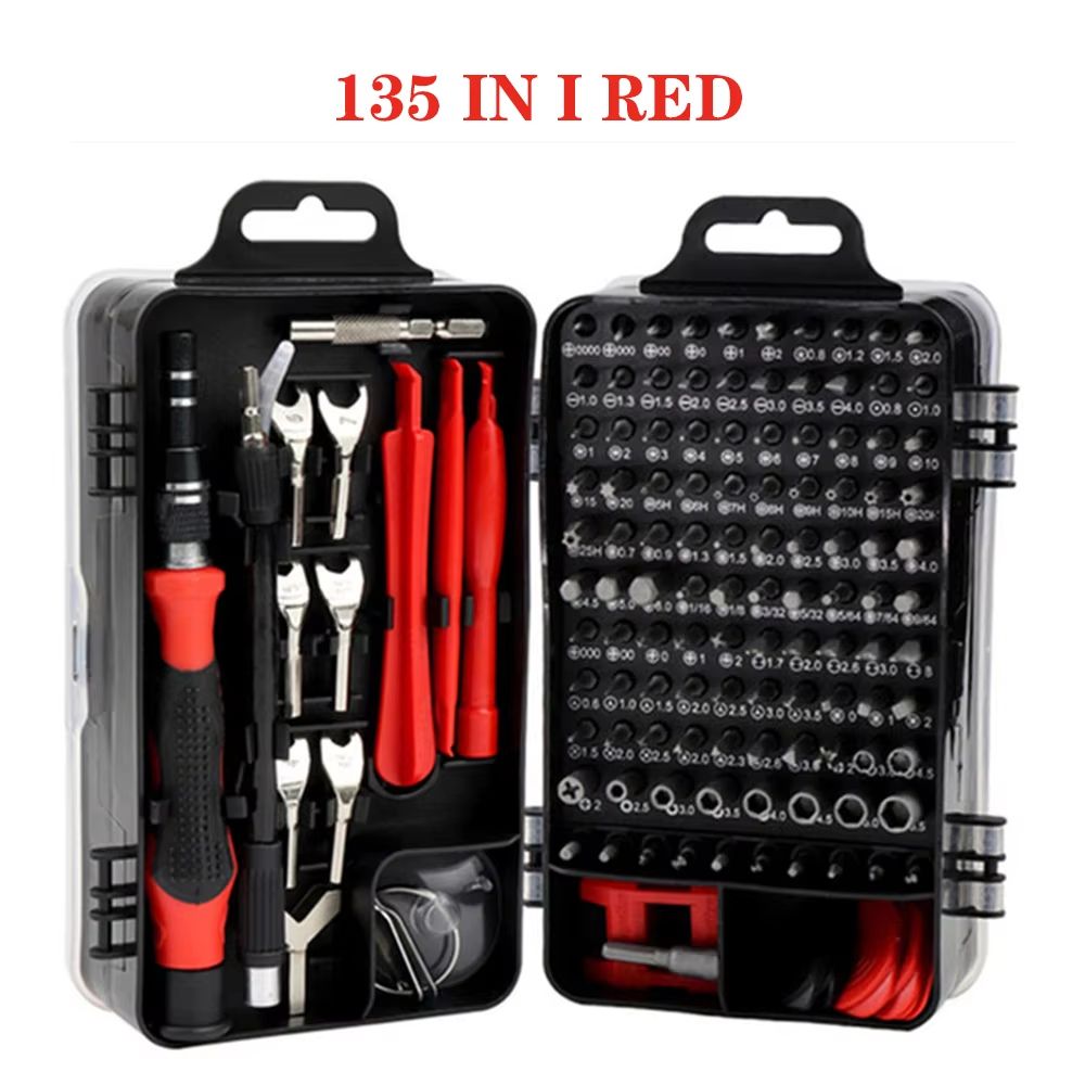 140in1 Precision Screwdriver Set Magnetic Bit Kit For Phone PC And Small Electronics Repair 12
