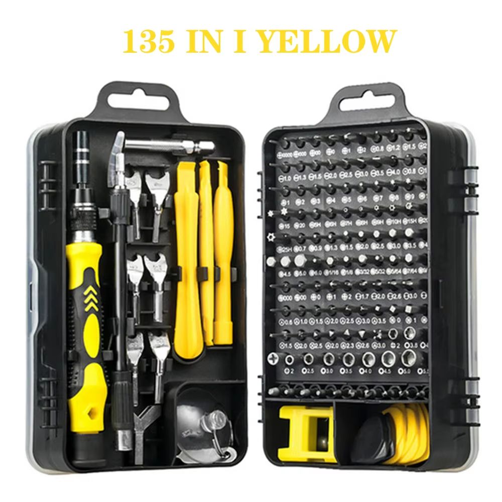 140in1 Precision Screwdriver Set Magnetic Bit Kit For Phone PC And Small Electronics Repair 13
