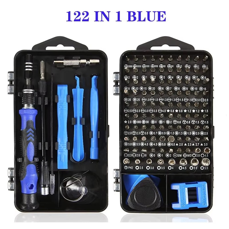 140in1 Precision Screwdriver Set Magnetic Bit Kit For Phone PC And Small Electronics Repair 7