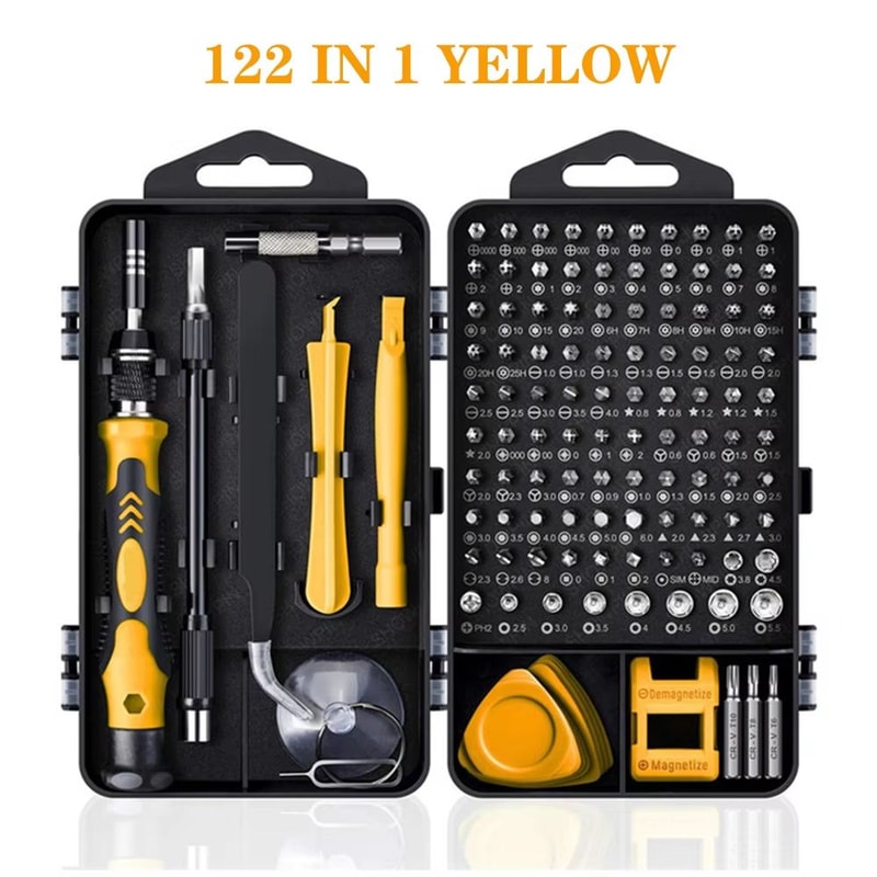 140in1 Precision Screwdriver Set Magnetic Bit Kit For Phone PC And Small Electronics Repair 8