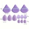 12Piece Makeup Sponge Set Soft Cosmetic Puff Set For Foundation Powder And Blush 1
