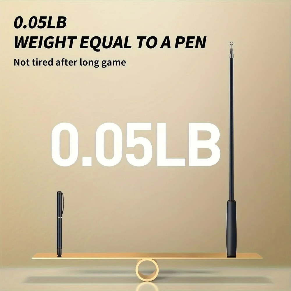 FourSection Telescopic Cat Wand With Cartoon Handle And Metal Rod For Interactive Play 4