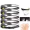 230 Wide Beam USB Rechargeable LED Headlamp With Motion Sensor 0