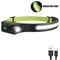 230 Wide Beam USB Rechargeable LED Headlamp With Motion Sensor 13