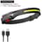 230 Wide Beam USB Rechargeable LED Headlamp With Motion Sensor 6