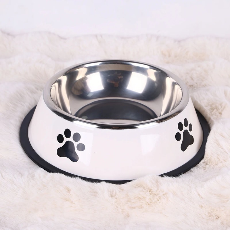 Stainless Steel Pet Bowl For Dog And Cat Feeding 4