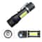 USB Rechargeable Mini COBXPE LED Flashlight With Zoomable Beam And 3 Modes 1