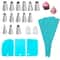 Silicone Piping Bags And Stainless Steel Piping Tips Cake Decorating Kit 11