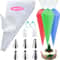 Silicone Piping Bags And Stainless Steel Piping Tips Cake Decorating Kit 15