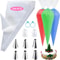 Silicone Piping Bags And Stainless Steel Piping Tips Cake Decorating Kit 15