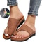 Womens Flat Sole Orthopedic Bunion Friendly Slippers Casual Soft Big Toe Support Sandals 14