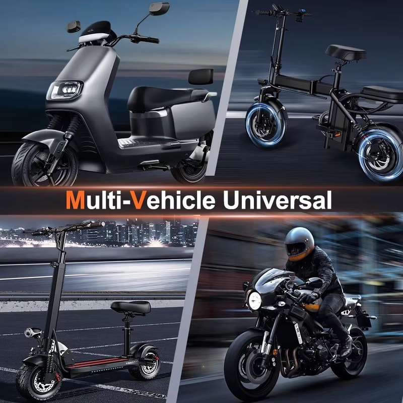 Anti Theft Motorcycle Disc Brake Lock With 120dB Alarm Waterproof Security 4