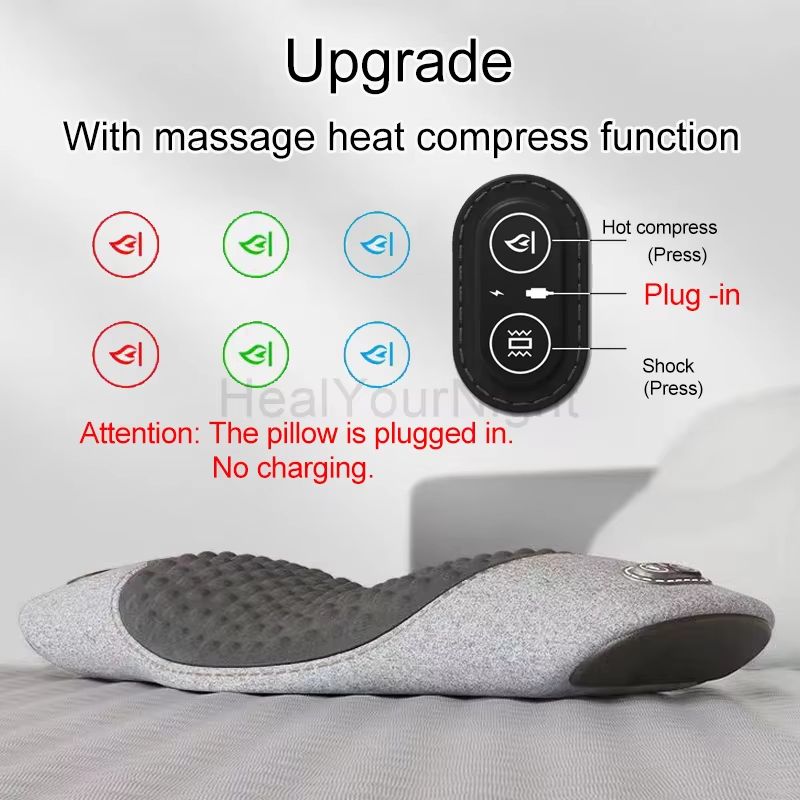 Electric Heated Waist Support Sleep Pad With Vibration Massage For Pain Relief And Sleep Comfort 8