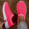 Womens Breathable Knit Sneakers Lightweight Mesh Casual Lace Up Shoes 9