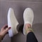 Womens Breathable Knit Sneakers Lightweight Mesh Casual Lace Up Shoes 11